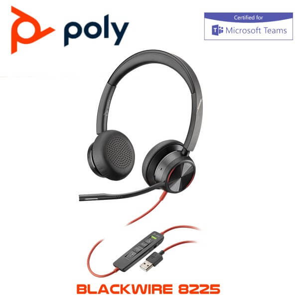 Poly Blackwire8225 USB A Teams Dubai