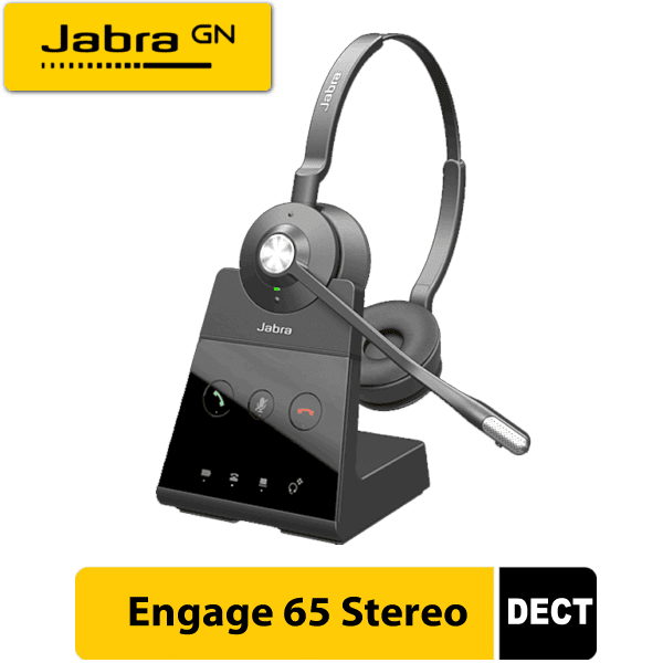 Jabra Engage 65 Stereo-Advanced Noise-Cancelling Microphone