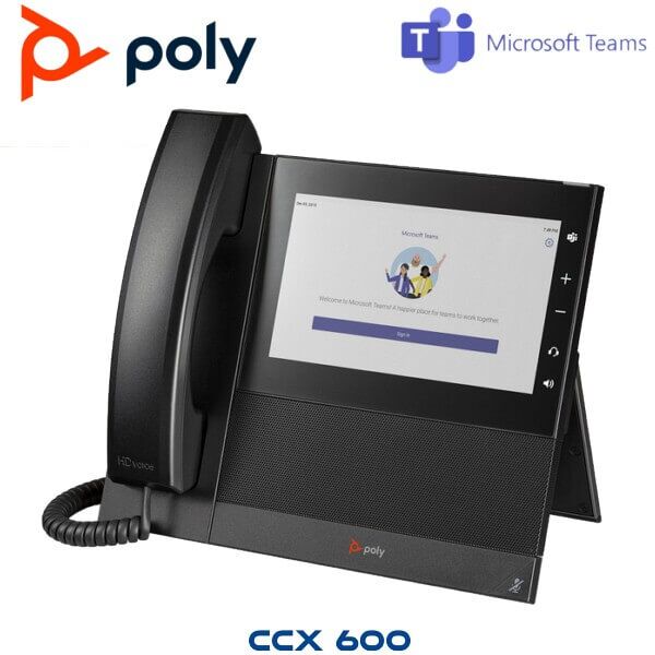 Ploy Ccx 600 Business Media Phone Microsoft Teams Dubai
