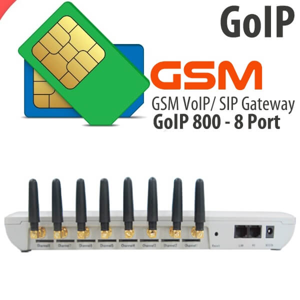 Goip Gsm 8 Port Gateway Dubai