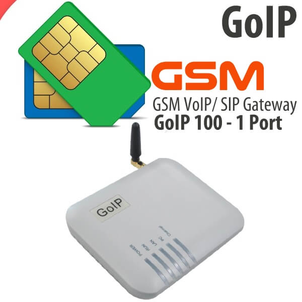 Goip100 Gsm Single Port Gateway Dubai