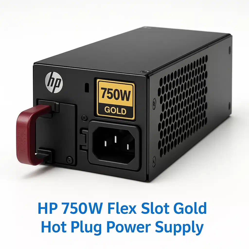 Hp 750w Flex Slot Gold Hot Plug Power Supply Dubai