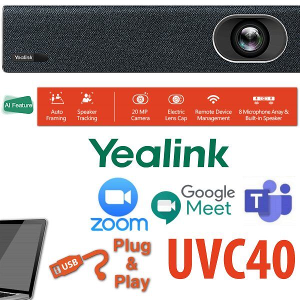Yealink Uvc40 Conference Bar Uae